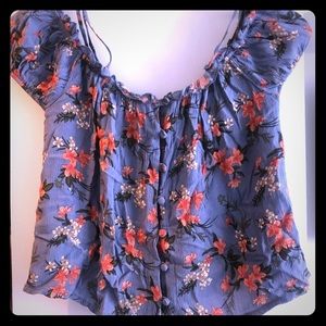 Off the shoulder summer top